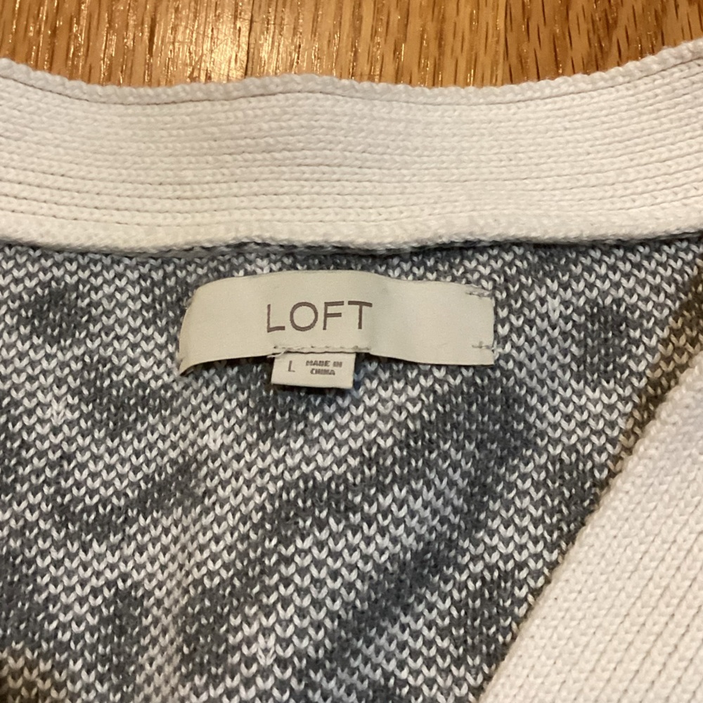 Leopard Print Cardigan Sweater - Picture 4 of 4